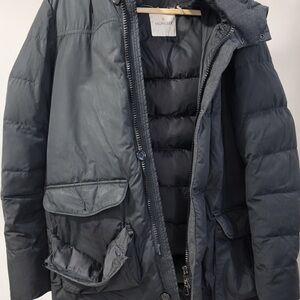 Moncler Men's Charcoal Puffer Jacket